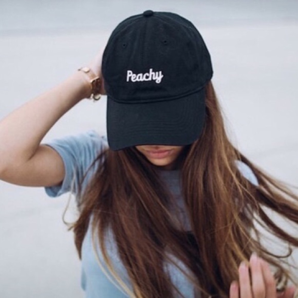 Brandy Melville “Peachy” Baseball Cap